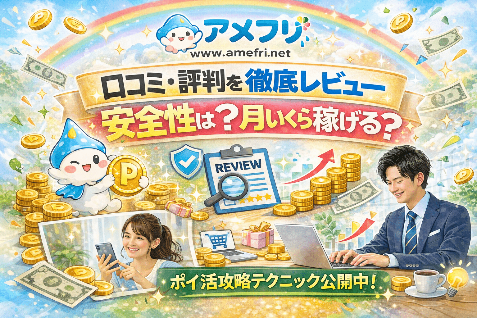 アメフリのヘッダー画像