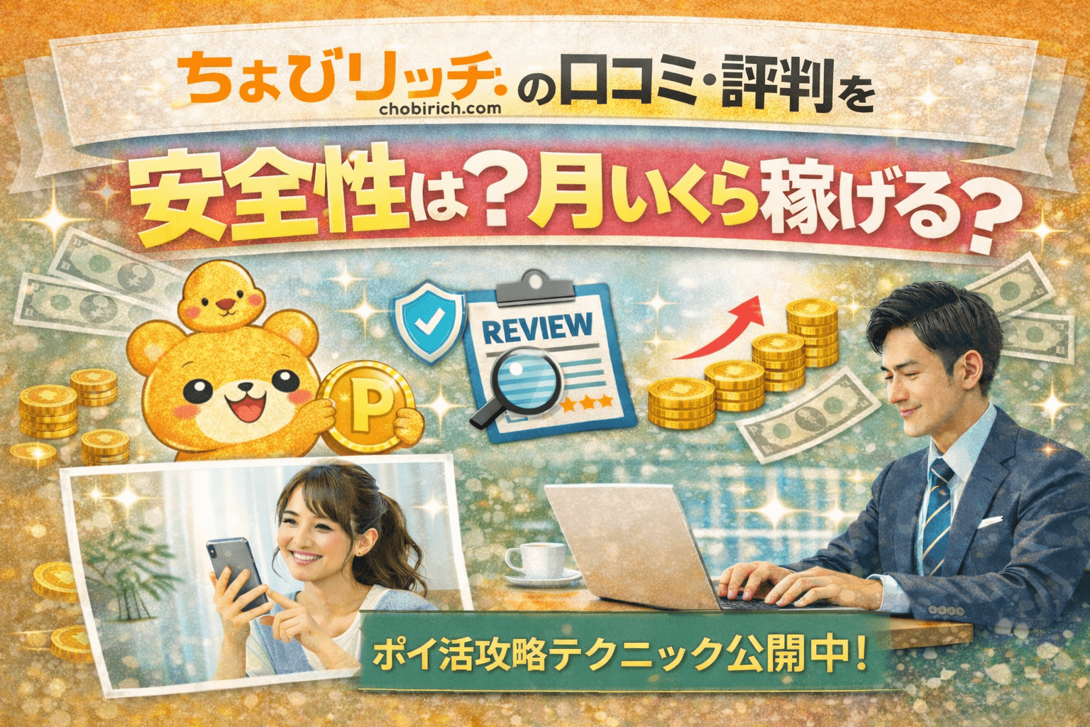 ちょびリッチのヘッダー画像