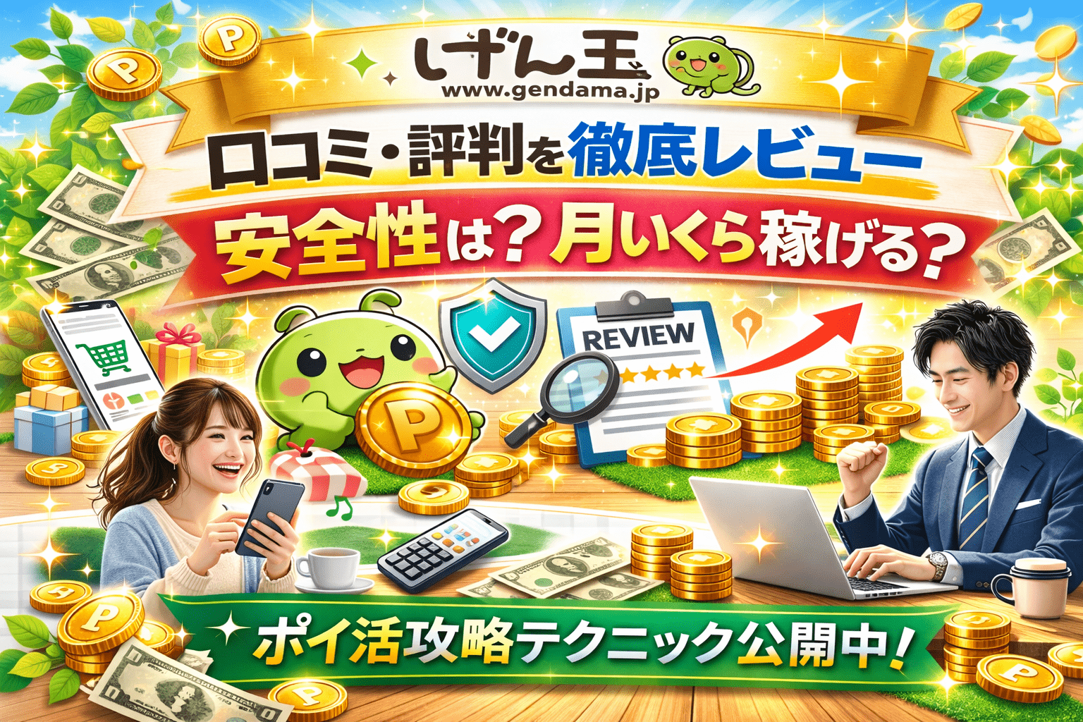 げん玉のヘッダー画像