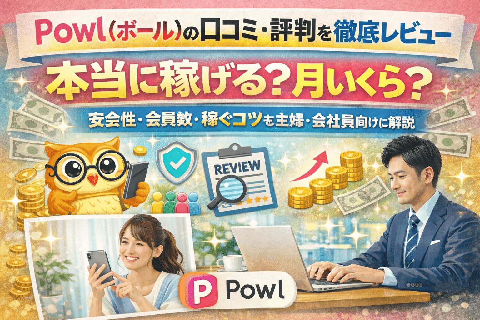 ポイ活Powlのヘッダー画像