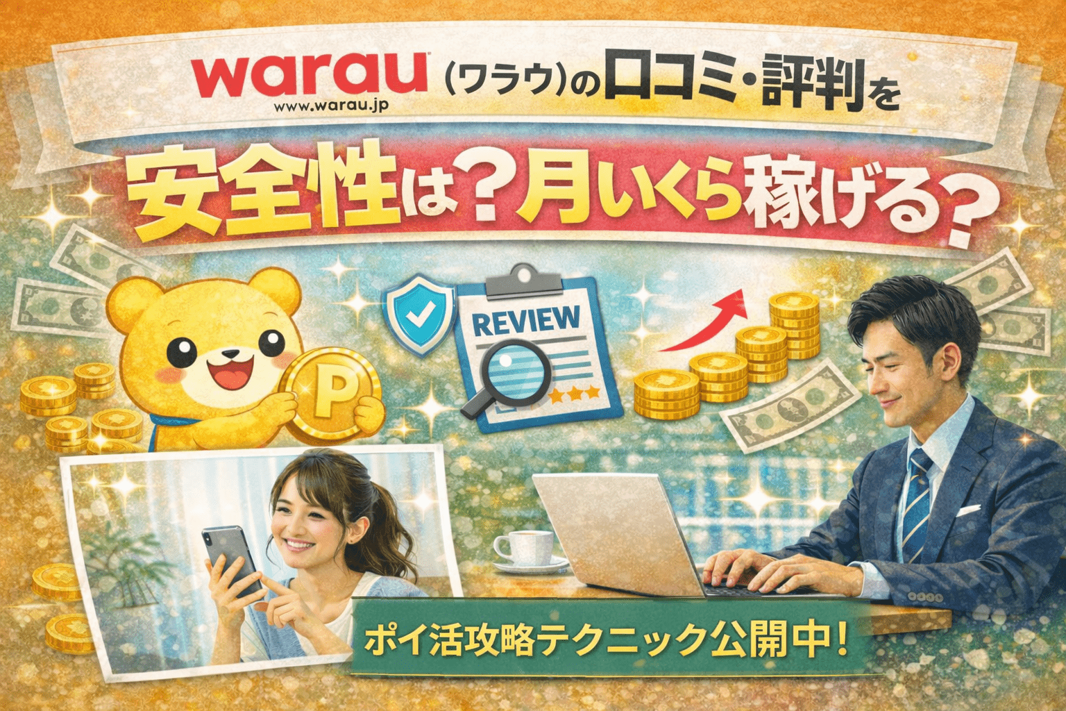 ワラウのヘッダー画像