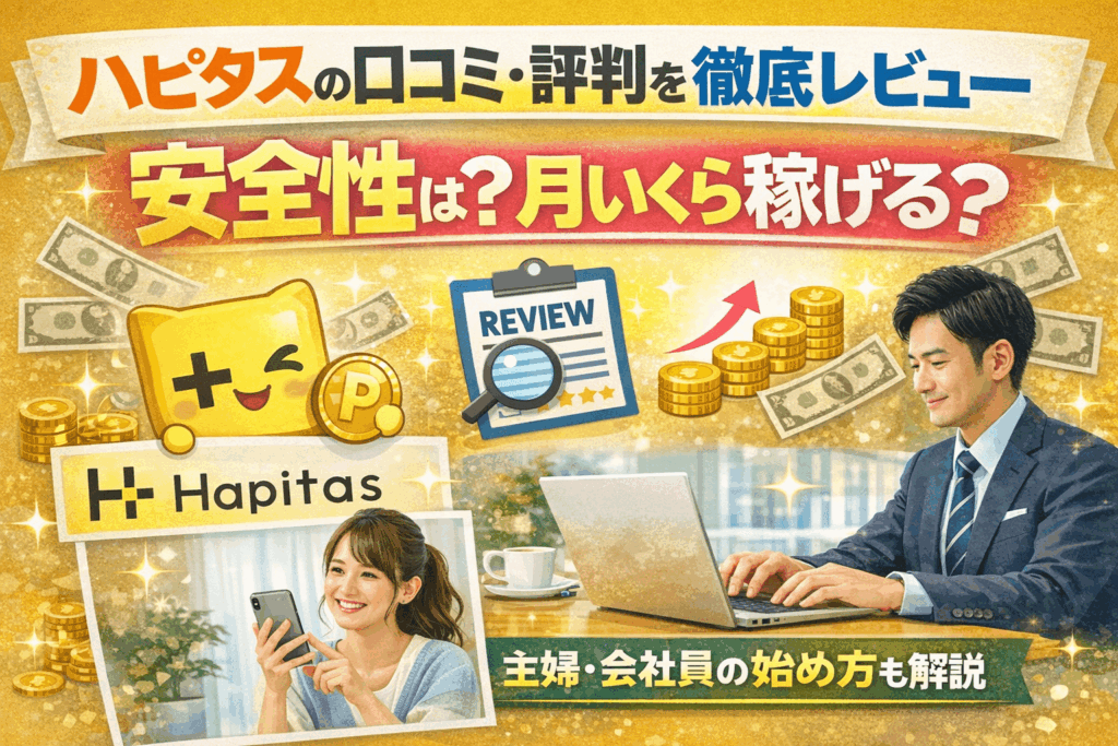 ポイ活ハピタスのヘッダー画像