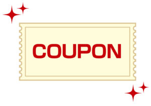 クーポンのイラスト