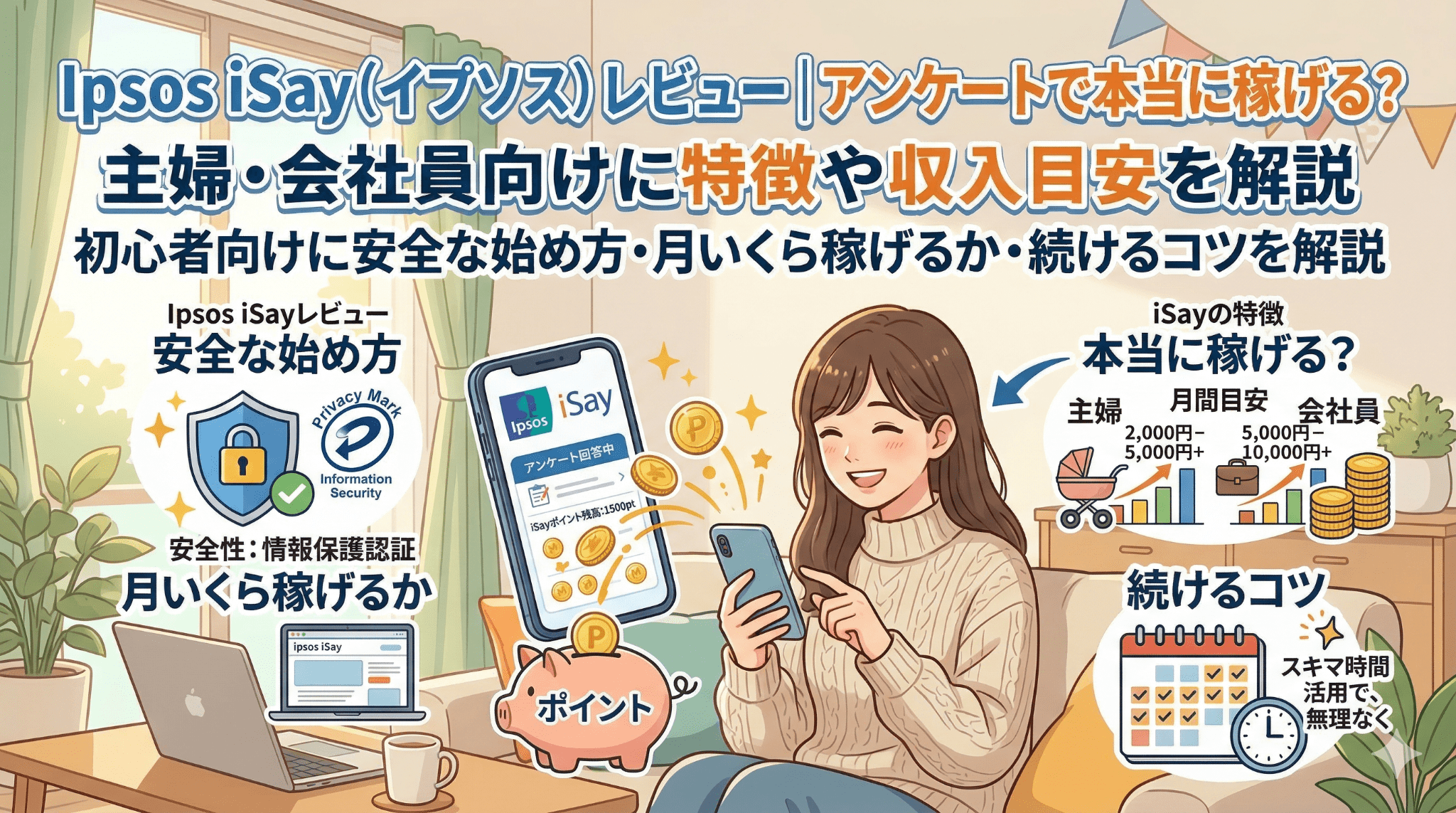 Ipsos iSay（イプソス）のアイキャッチ画像