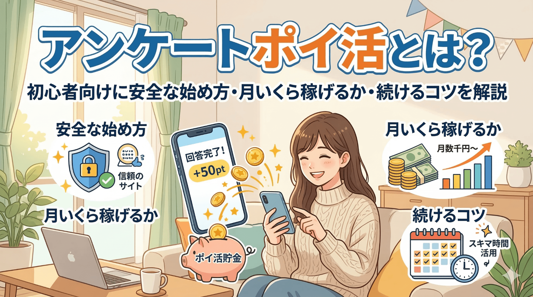 アンケートポイ活のアイキャッチ画像