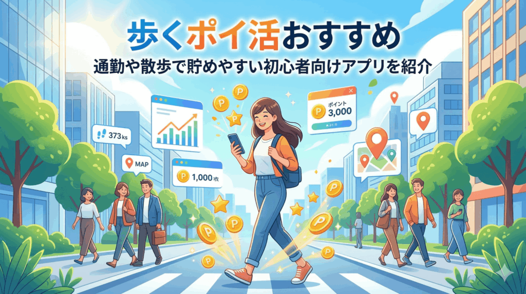 歩くポイ活のアイキャッチ画像
