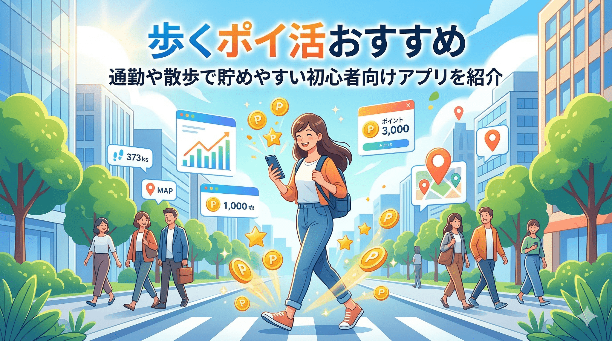歩くポイ活のアイキャッチ画像