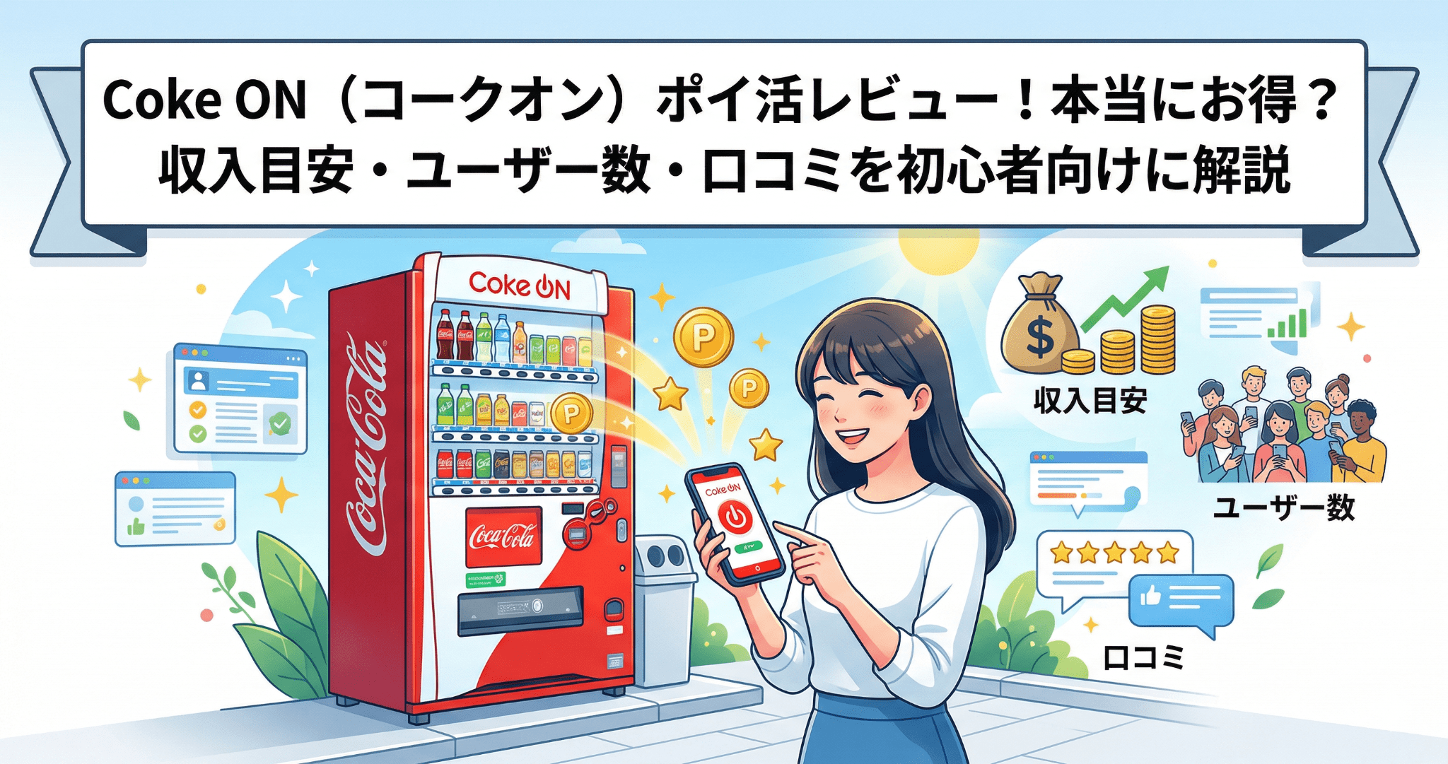 CokeON（コークオン）のアイキャッチ画像
