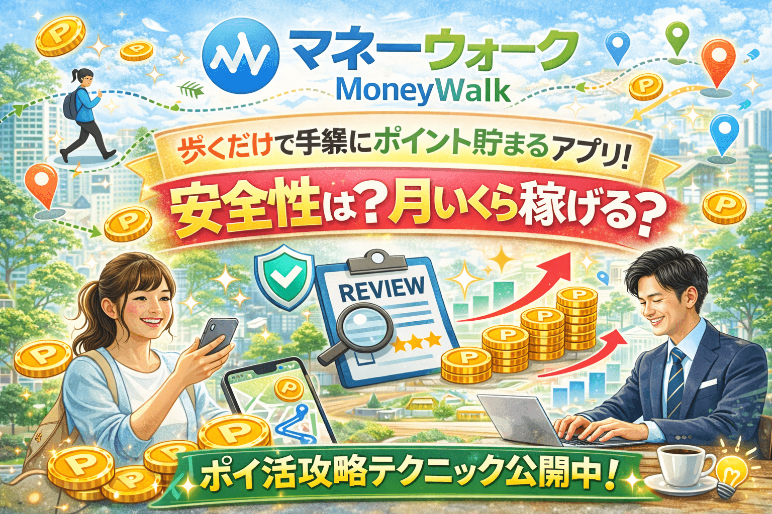 マネーウォークのヘッダー画像