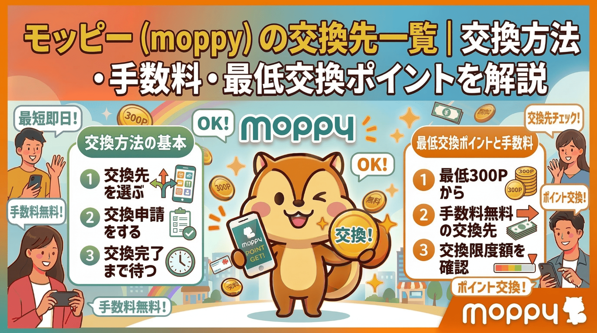 モッピー交換先のアイキャッチ画像