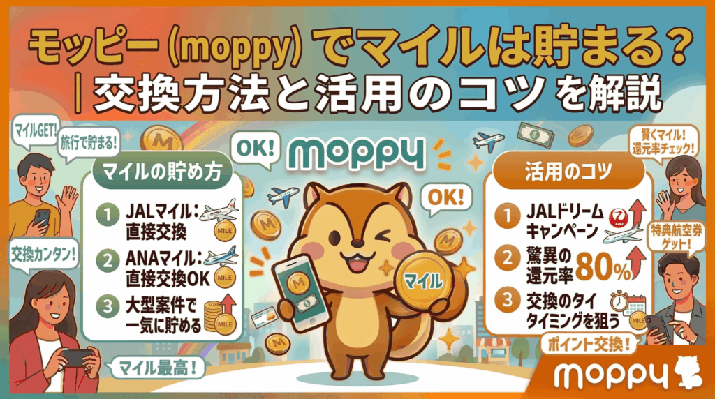 モッピーマイルのアイキャッチ画像