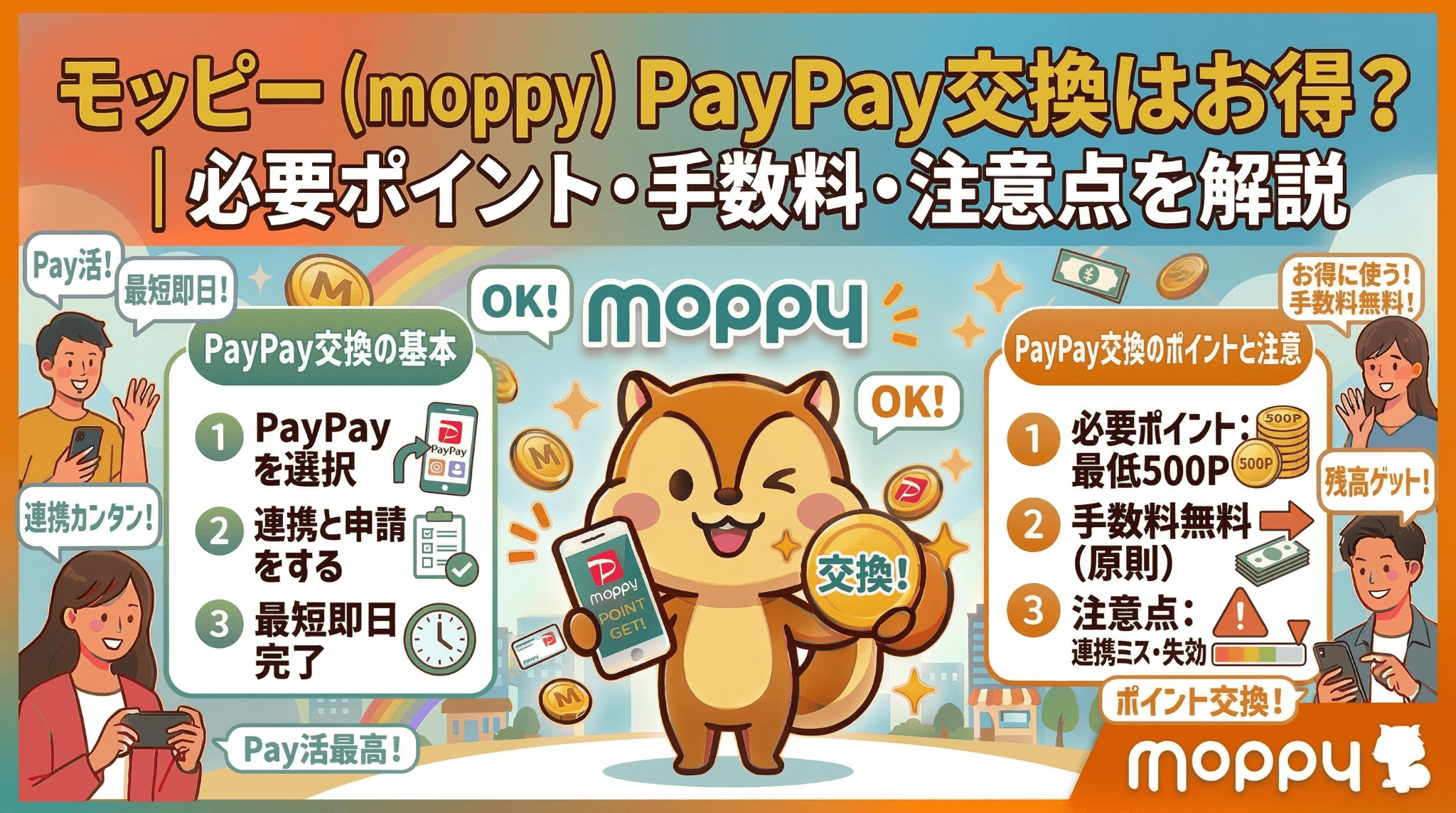 モッピーpaypayのアイキャッチ画像