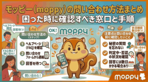 モッピー問い合わせのアイキャッチ画像