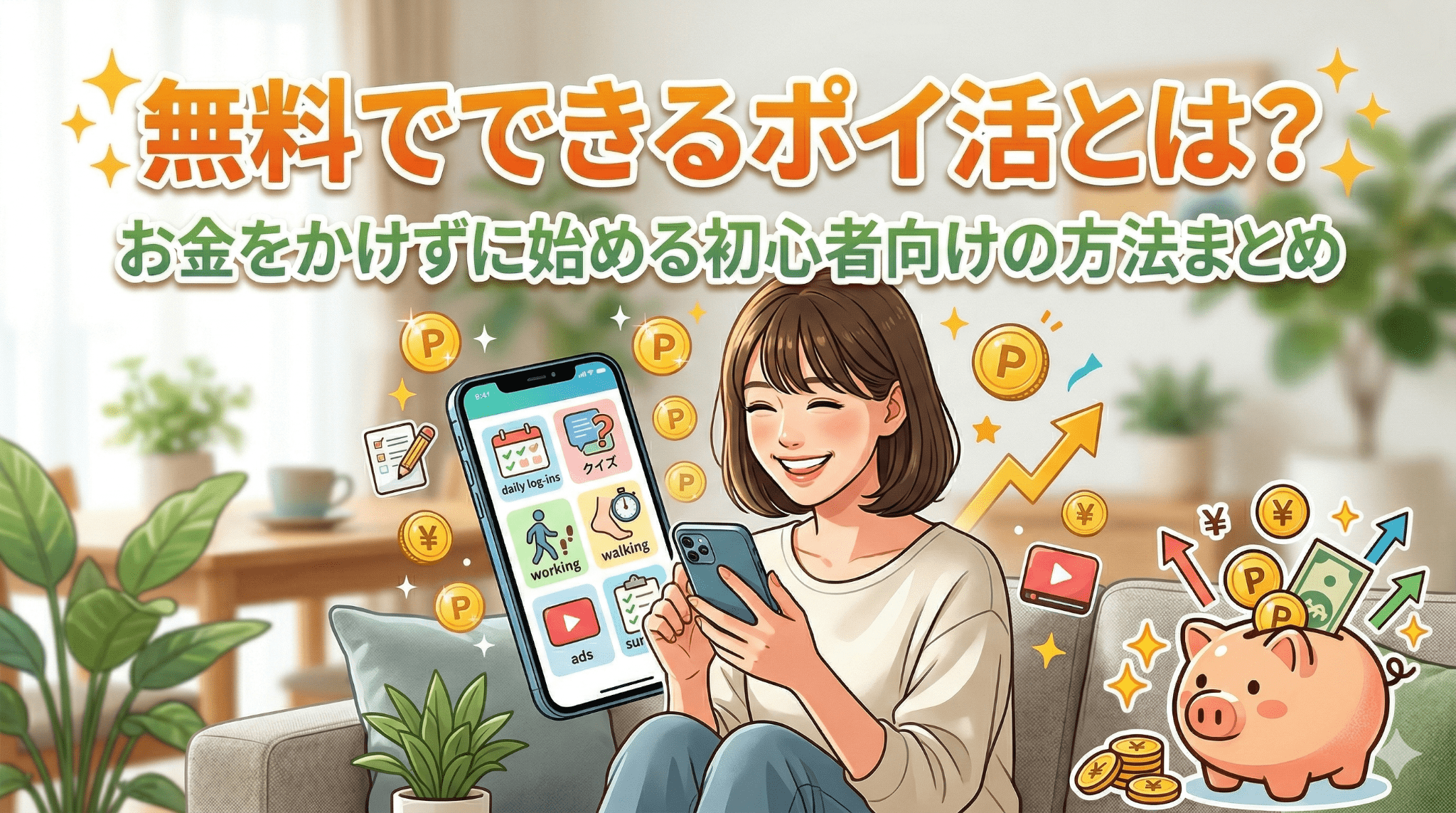無料でできるポイ活のアイキャッチ画像