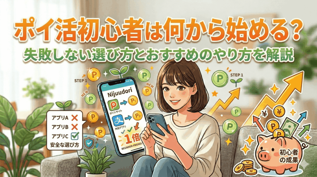 ポイ活初心者のアイキャッチ画像