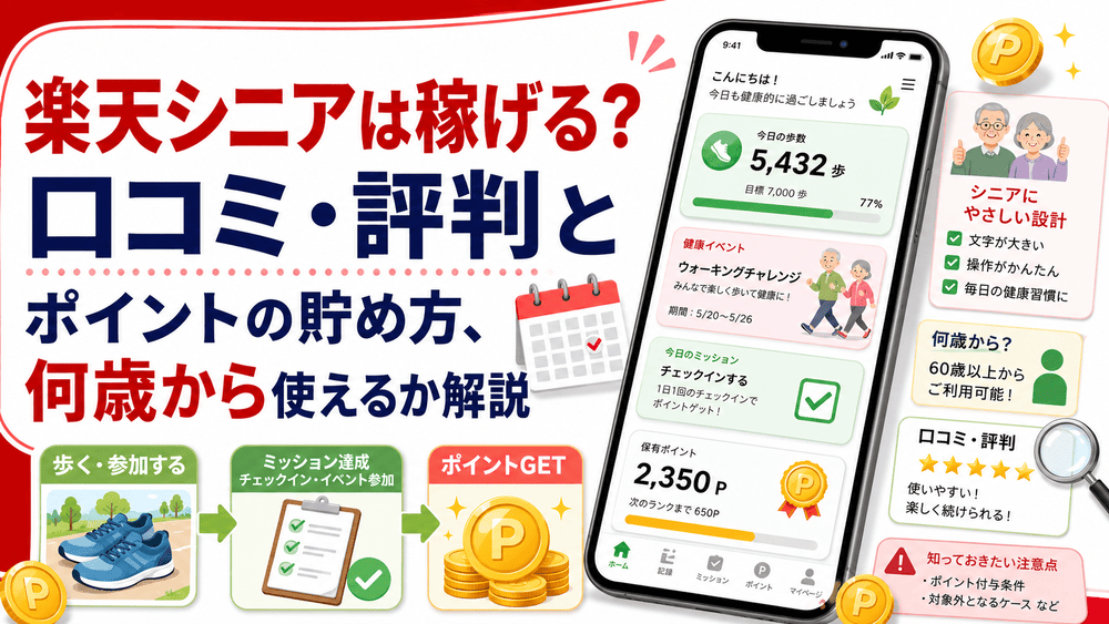 楽天シニアのヘッダー画像
