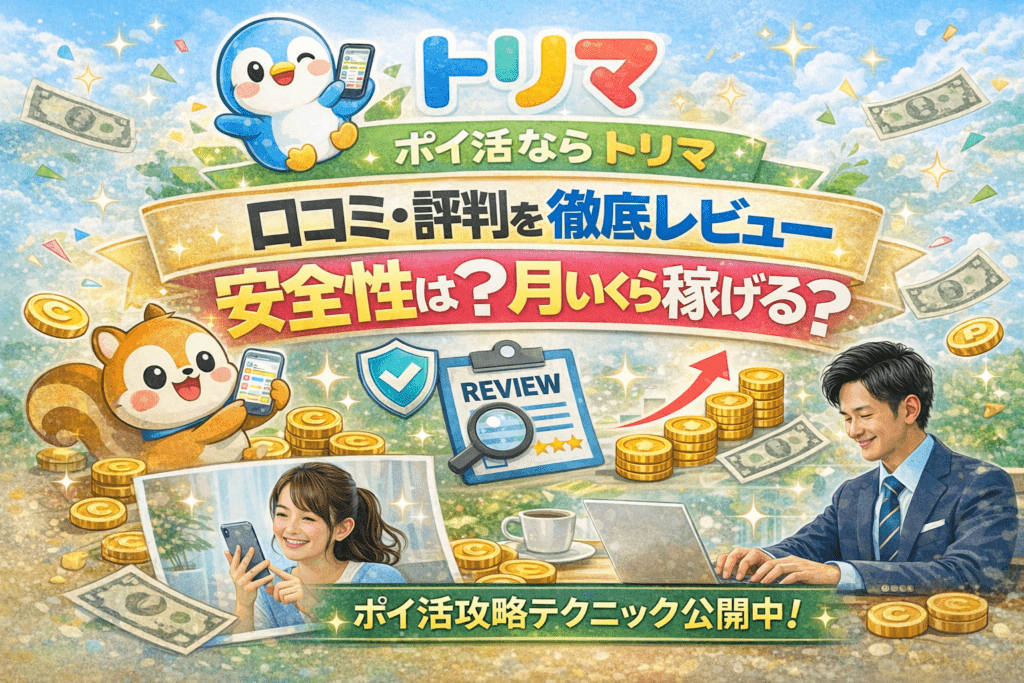 ポイ活トリマのヘッダー画像