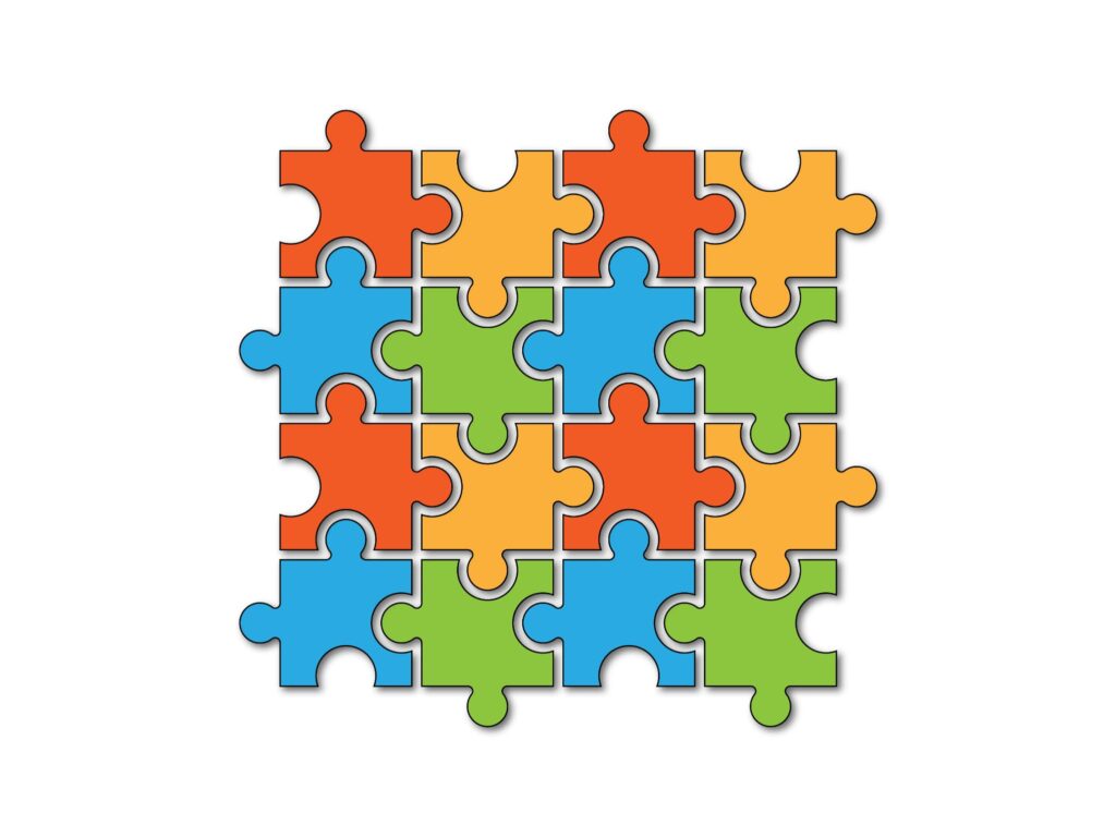 パズルのイラスト