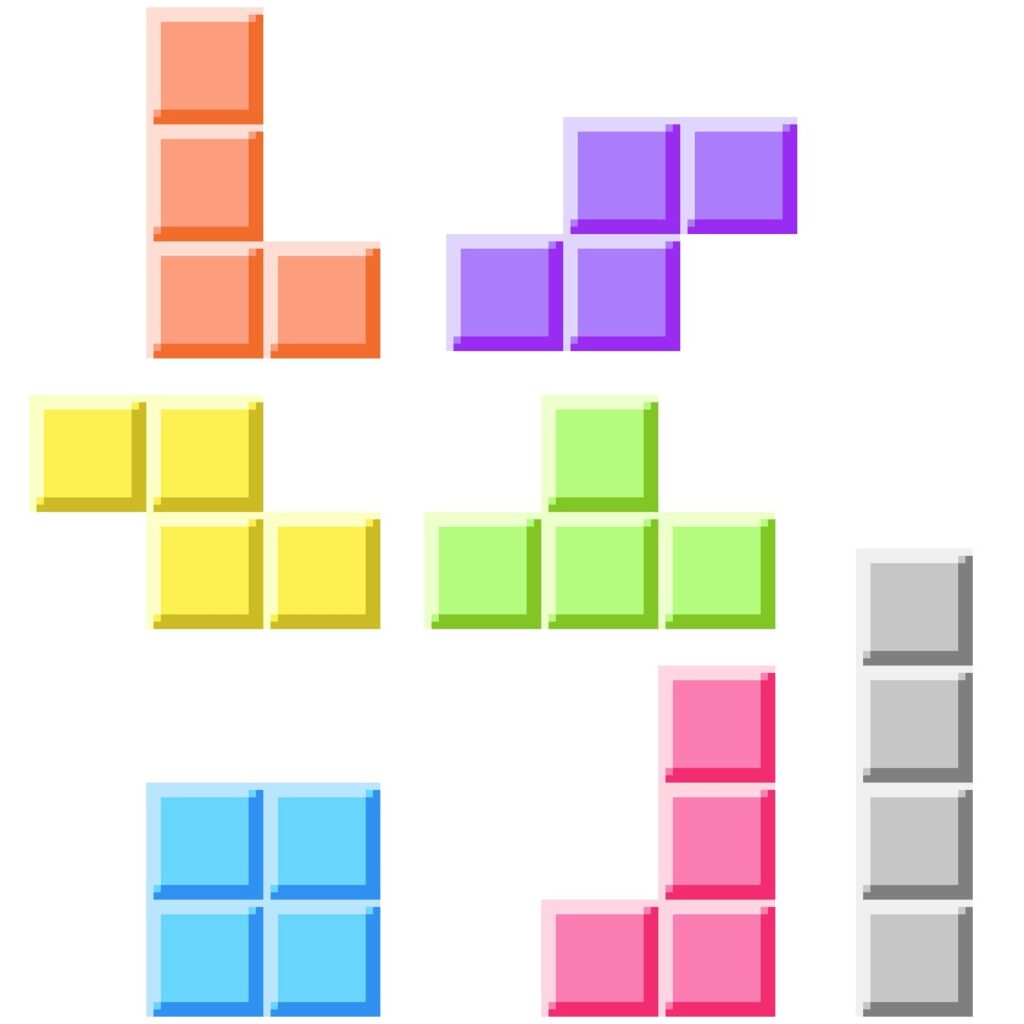 ブロックのイラスト