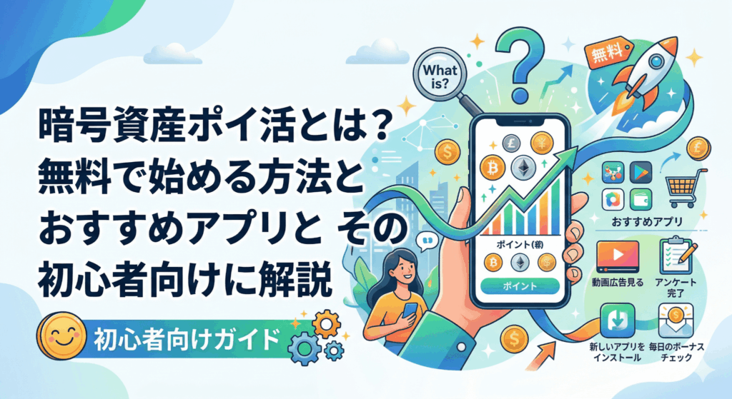 暗号資産ポイ活のアイキャッチ画像