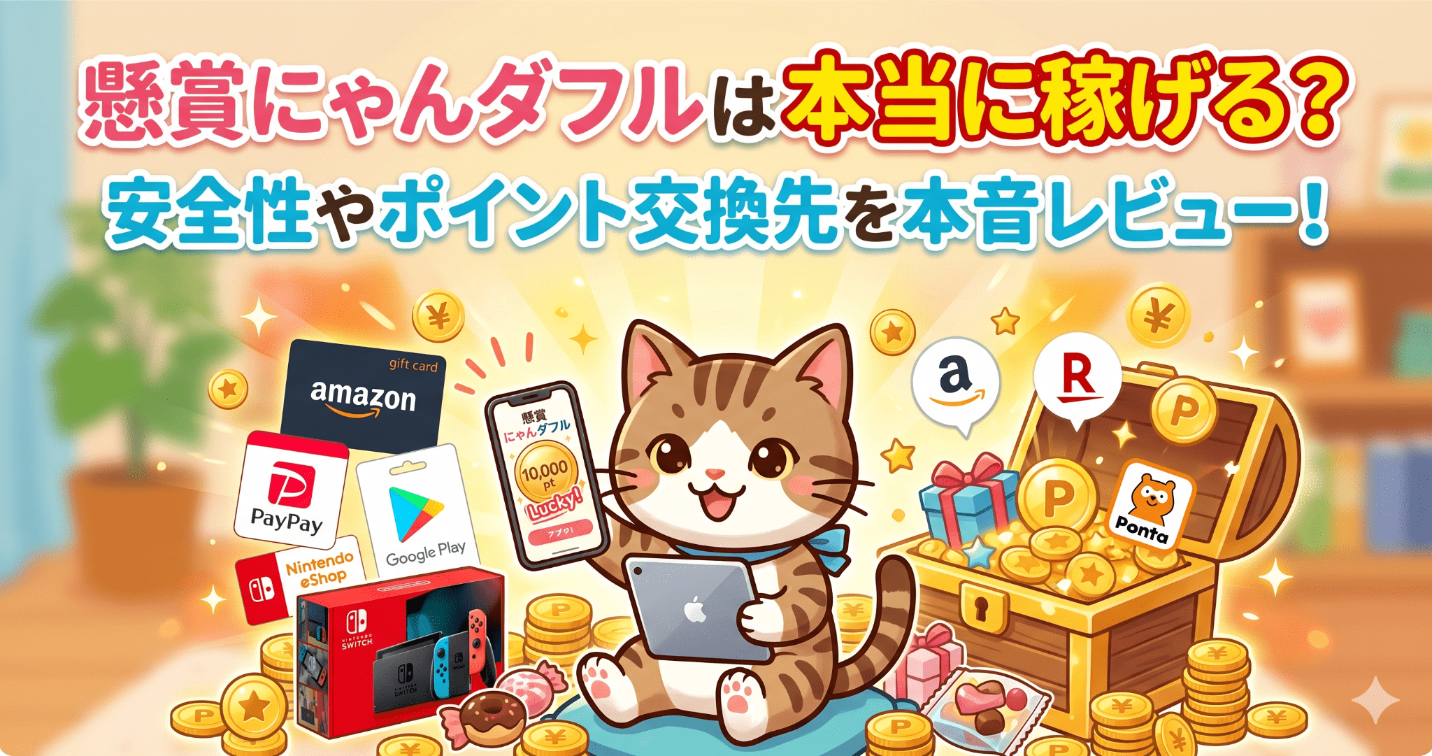 懸賞にゃんダフルのアイキャッチ画像