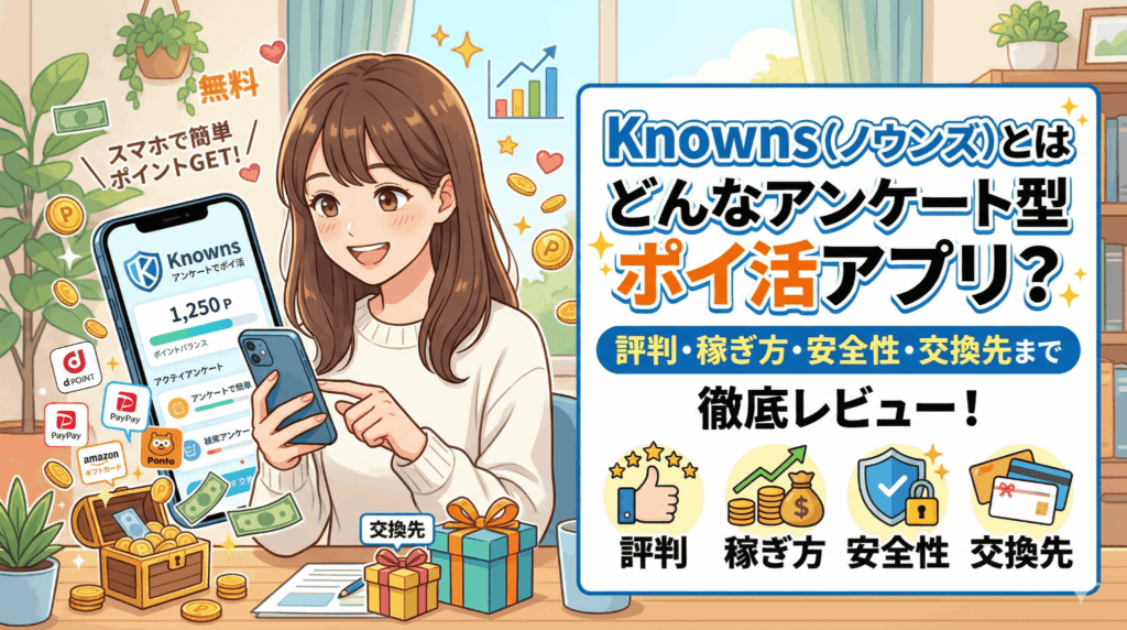 Knowns（ノウンズ）のアイキャッチ画像