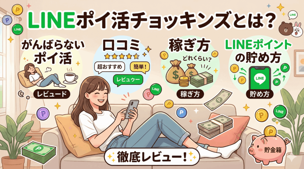 LINEポイ活チョッキンズのアイキャッチ画像