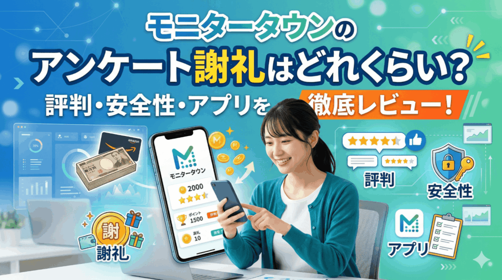 モニタータウンのアイキャッチ画像