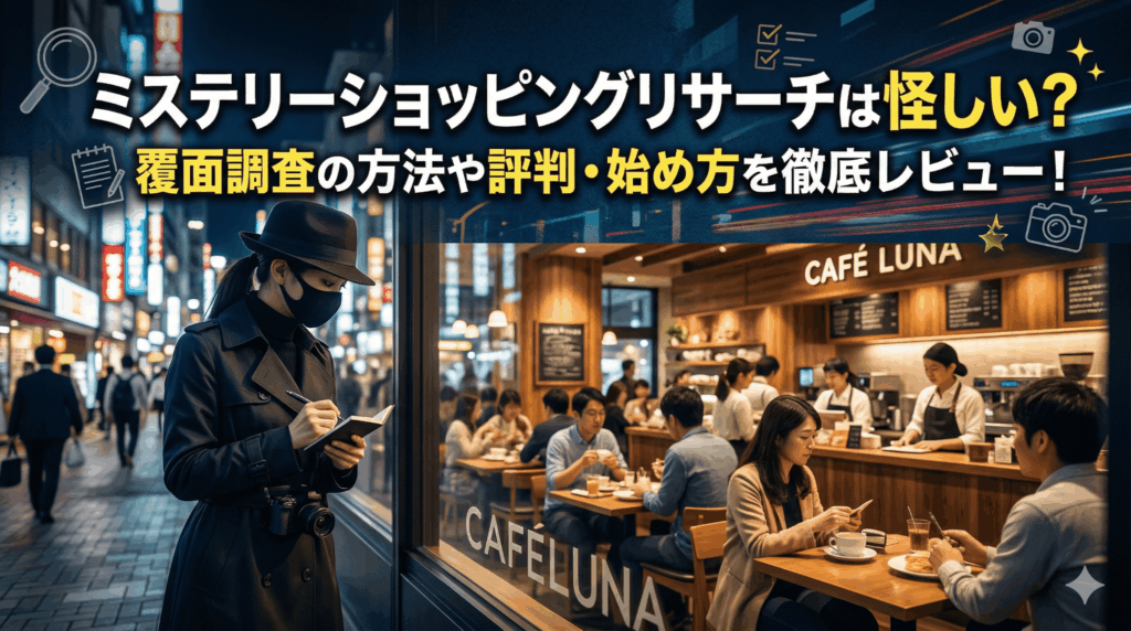ミステリーショッピングリサーチのアイキャッチ画像