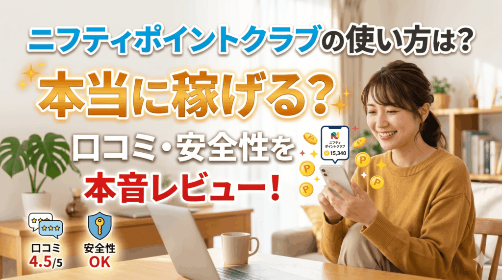 ニフティポイントクラブのアイキャッチ画像