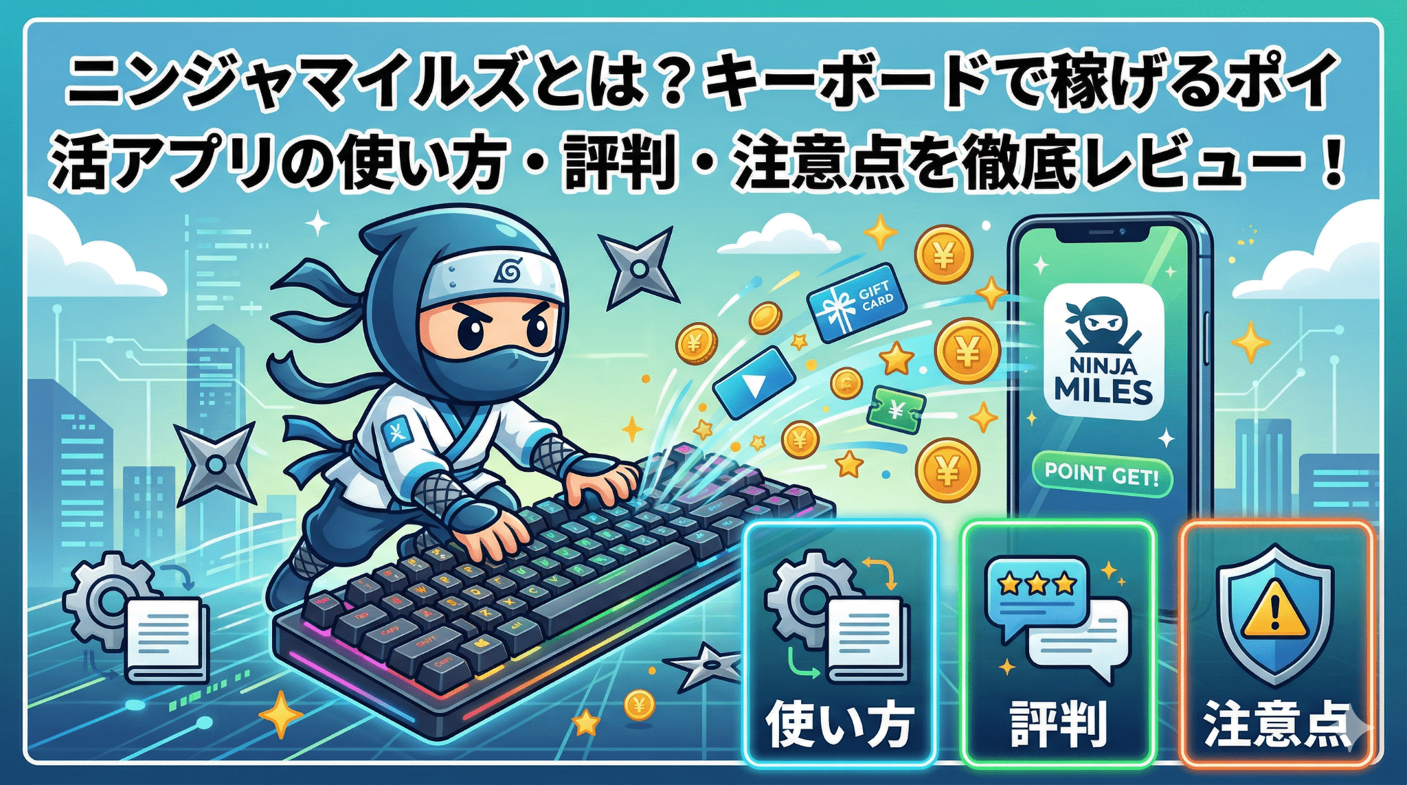 ニンジャマイルズのアイキャッチ画像