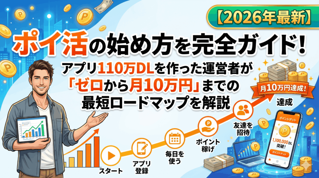 ポイ活の始め方ガイドのアイキャッチ画像