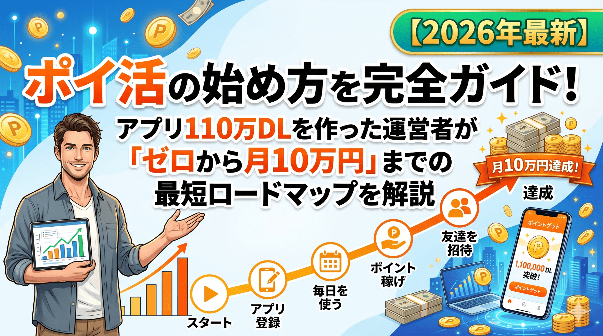 ポイ活の始め方ガイドのアイキャッチ画像