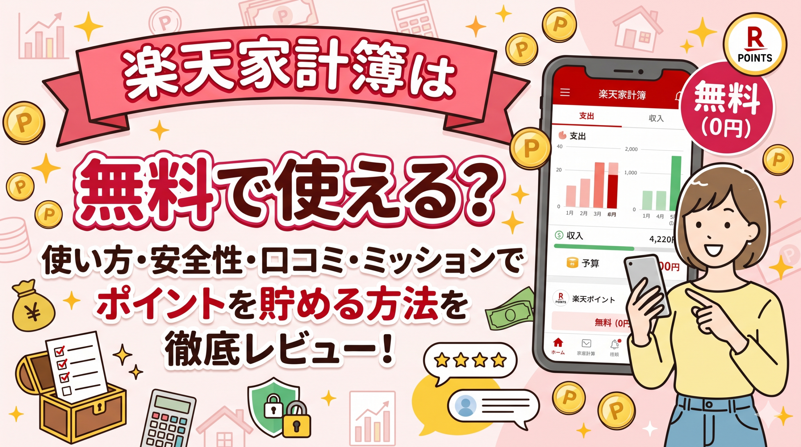 楽天家計簿のアイキャッチ画像