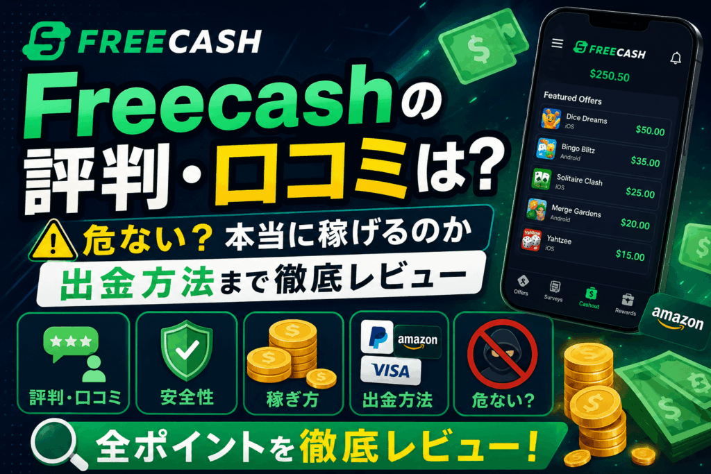 Freecashのアイキャッチ画像