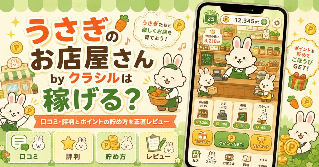 うさぎのお店屋さん by クラシルのアイキャッチ画像