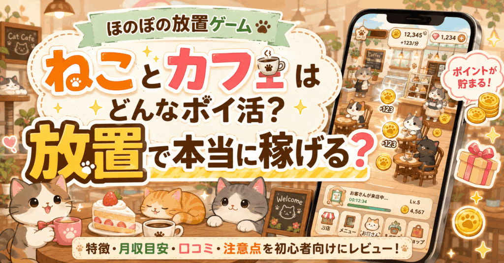 ねことカフェのアイキャッチ画像