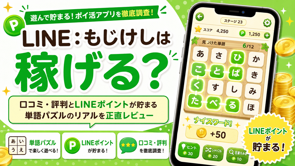 LINEもじけしのアイキャッチ画像