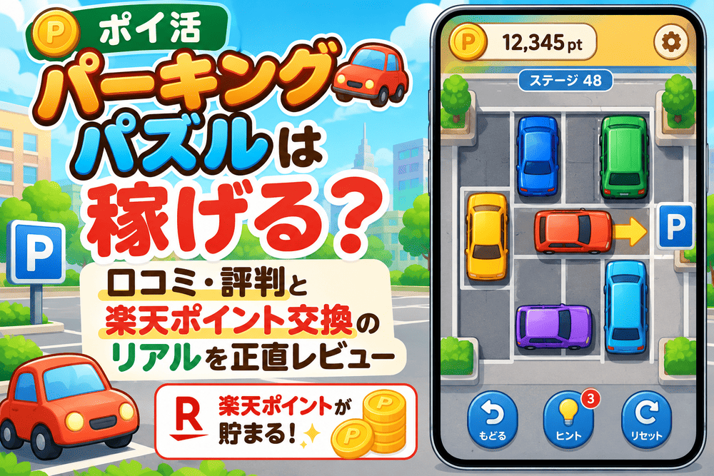 ポイ活パーキングのアイキャッチ画像