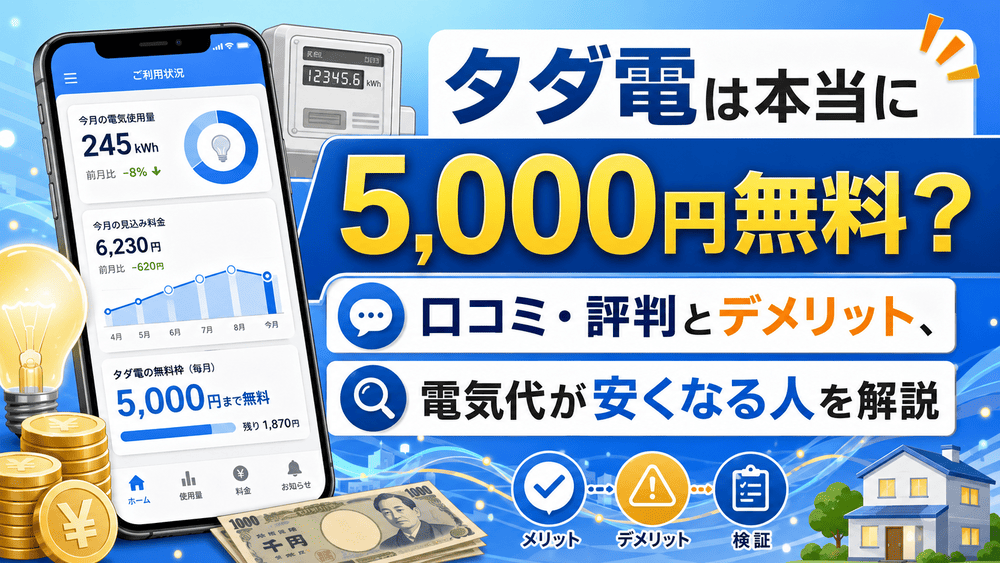 タダ電のアイキャッチ画像