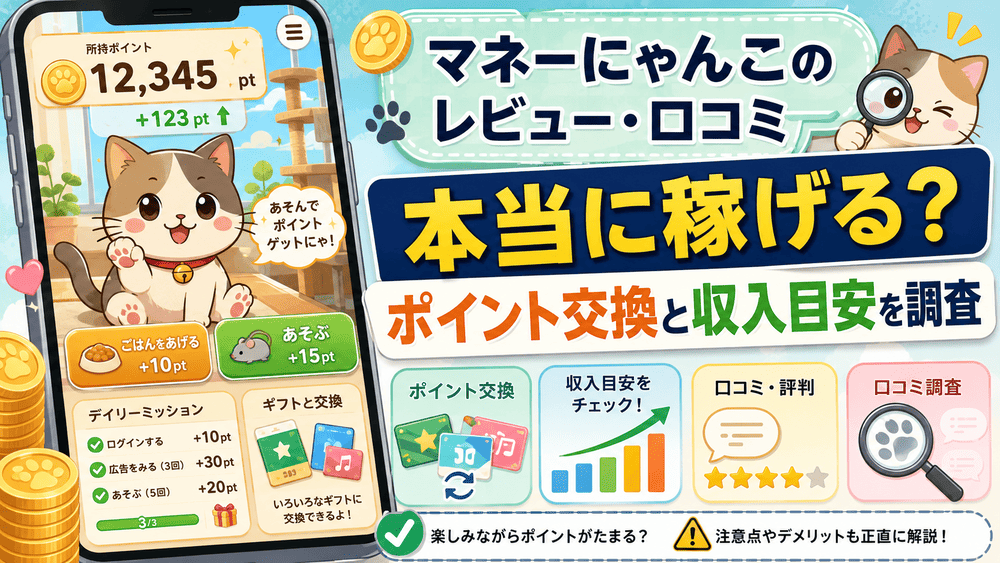 マネーにゃんこのアイキャッチ画像