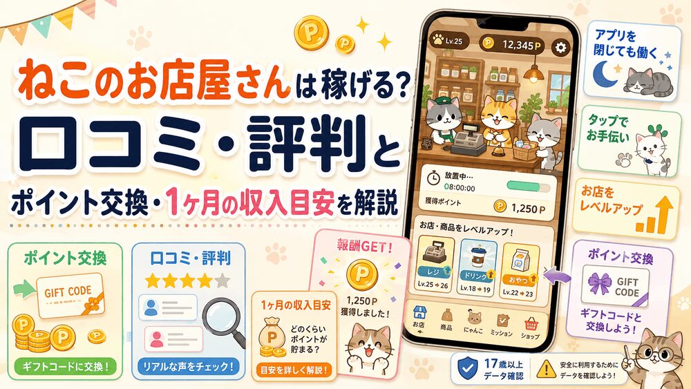 ねこのお店屋さんのアイキャッチ画像