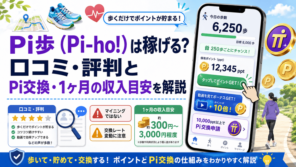 Pi歩（Pi-ho!）のアイキャッチ画像