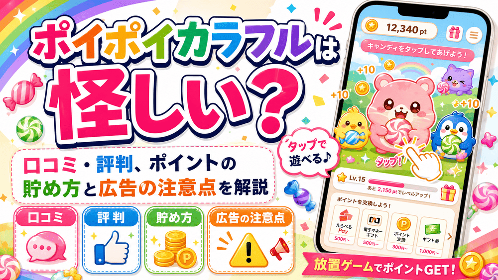 ポイポイカラフルのアイキャッチ画像