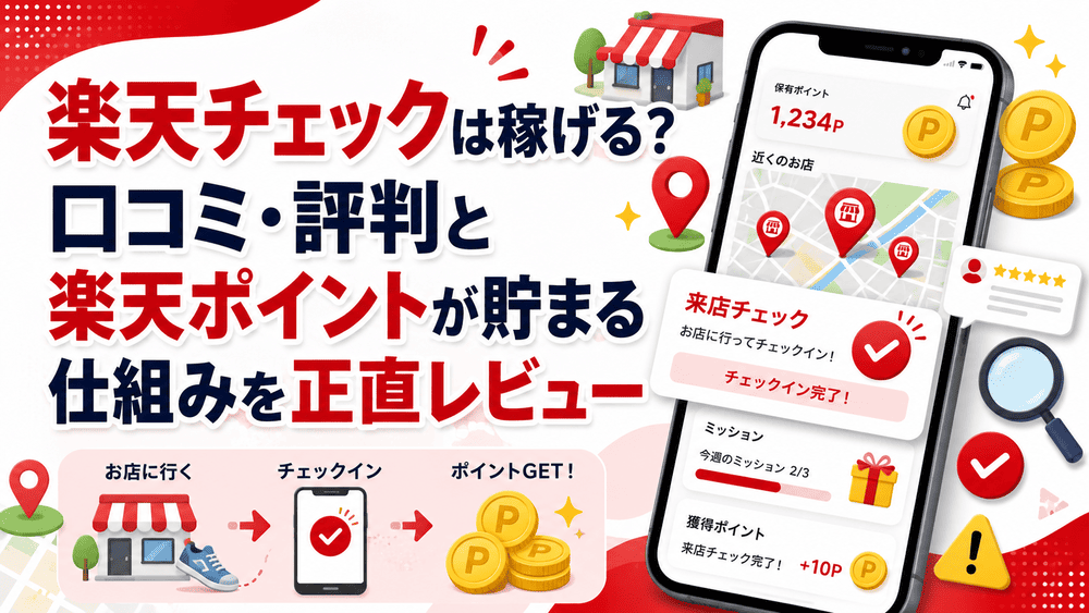 楽天チェックのアイキャッチ画像