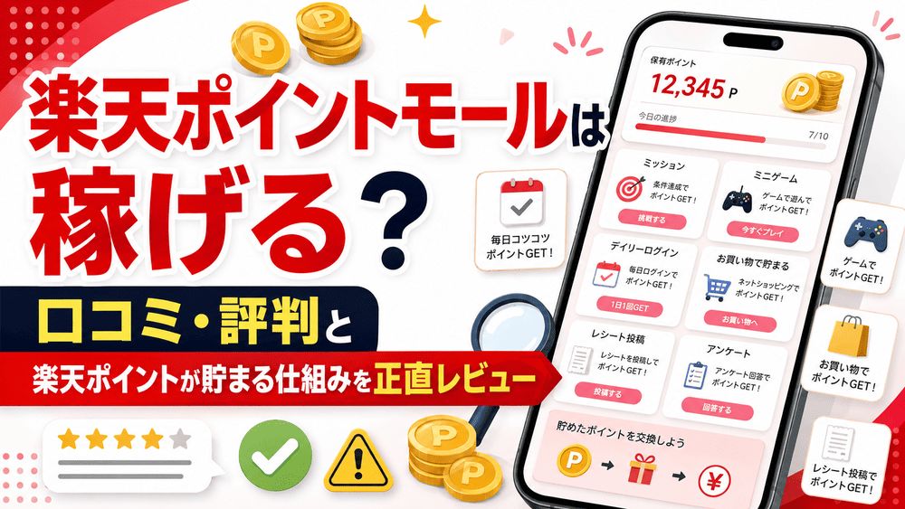 楽天ポイントモールのアイキャッチ画像