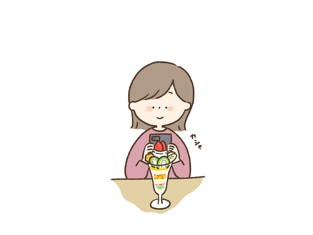 写メのイラスト