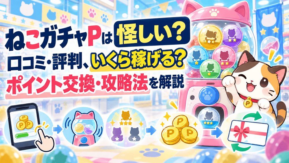ねこガチャPのアイキャッチ画像