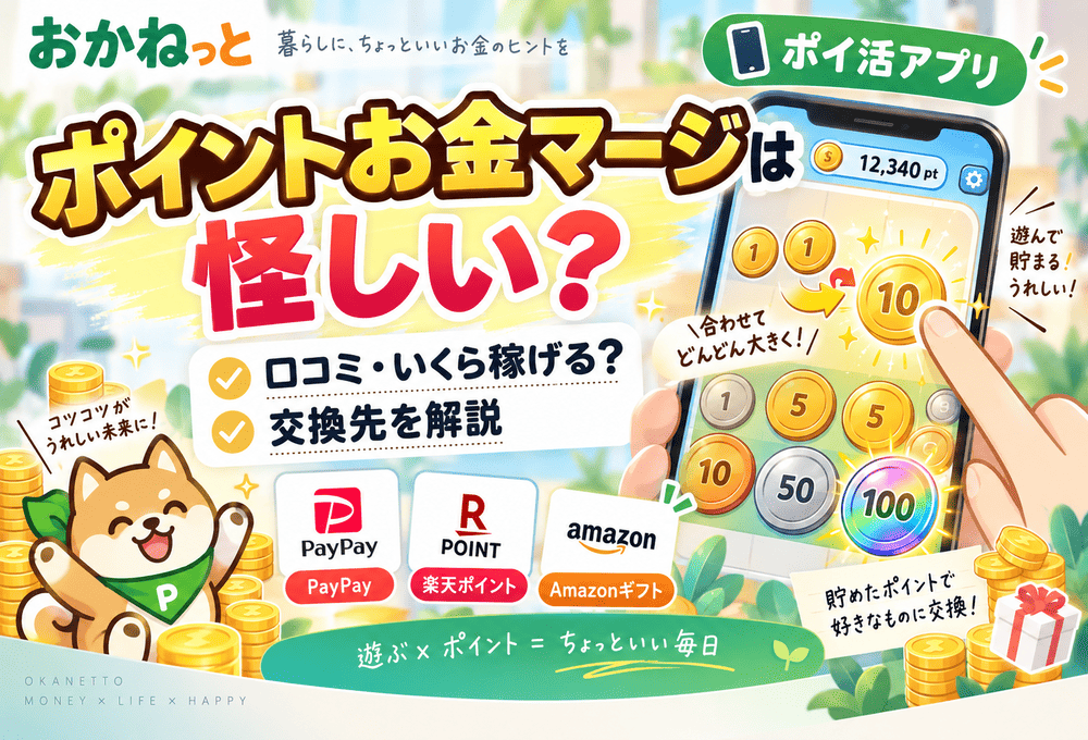 ポイントお金マージのアイキャッチ画像