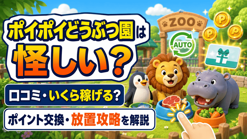 ポイポイどうぶつ園のアイキャッチ画像